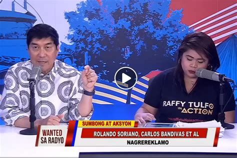 raffy tulfo action live.
